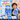 iLearnNGrow Complete School Essentials Gift Set with Watch, Wallet & Rakhi- Blue - Art & Stationery