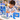 iLearnNGrow Complete School Essentials Gift Set with Watch, Wallet & Rakhi- Blue - Art & Stationery