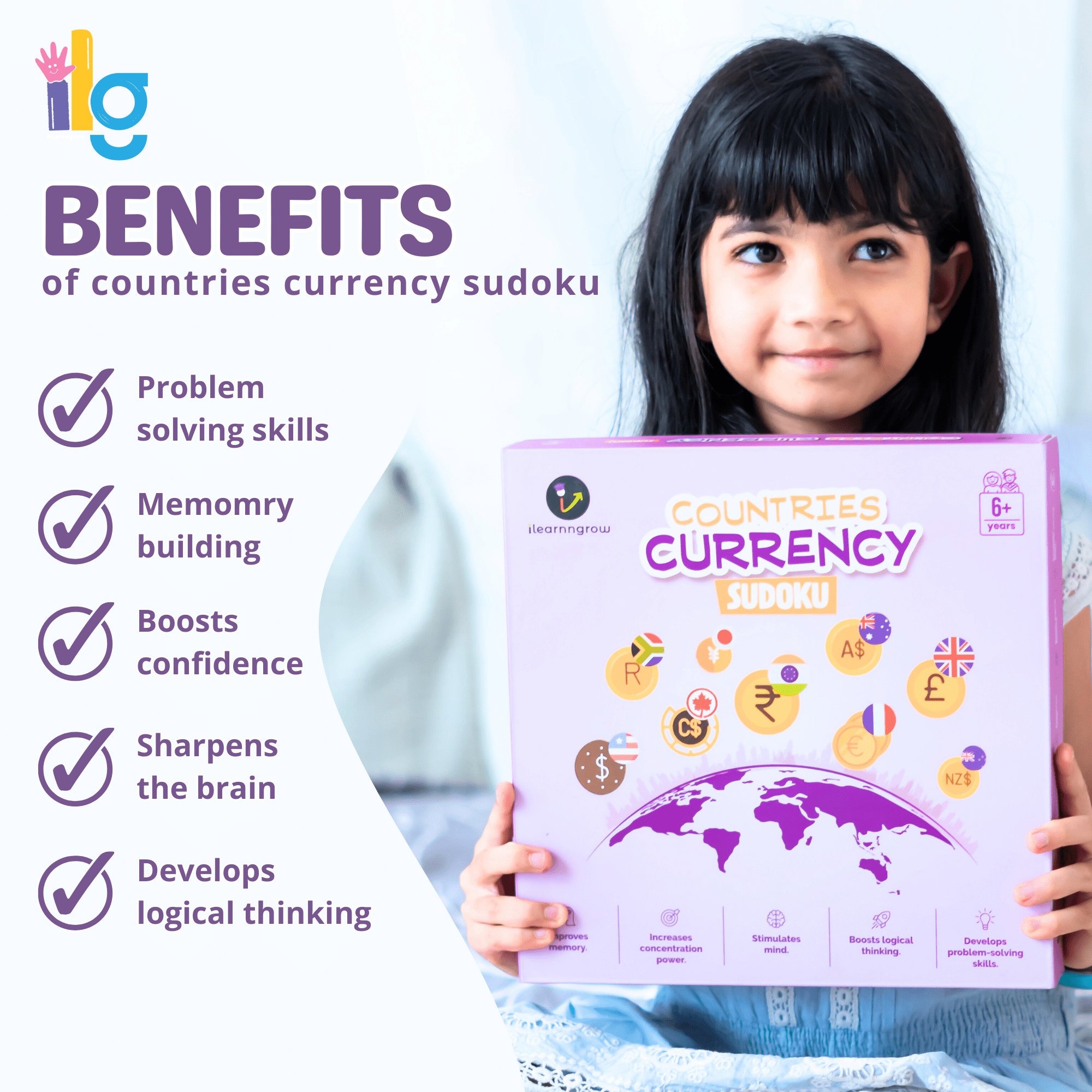 iLearnNgrow Countries Currency Sudoku - ILGSCC