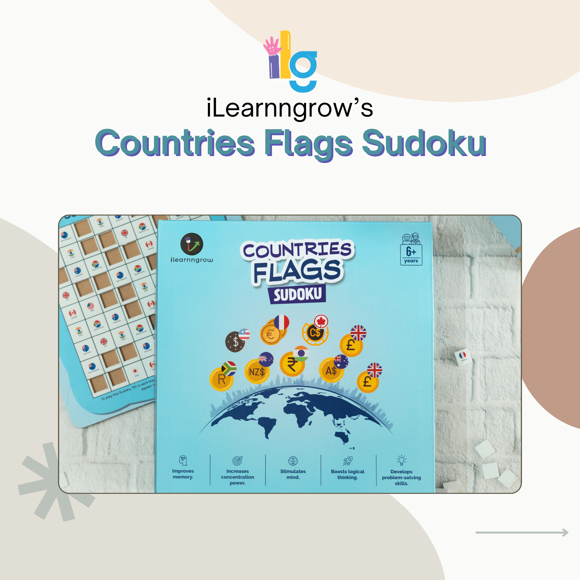 iLearnNgrow Countries Flag Sudoku - ILGSCF