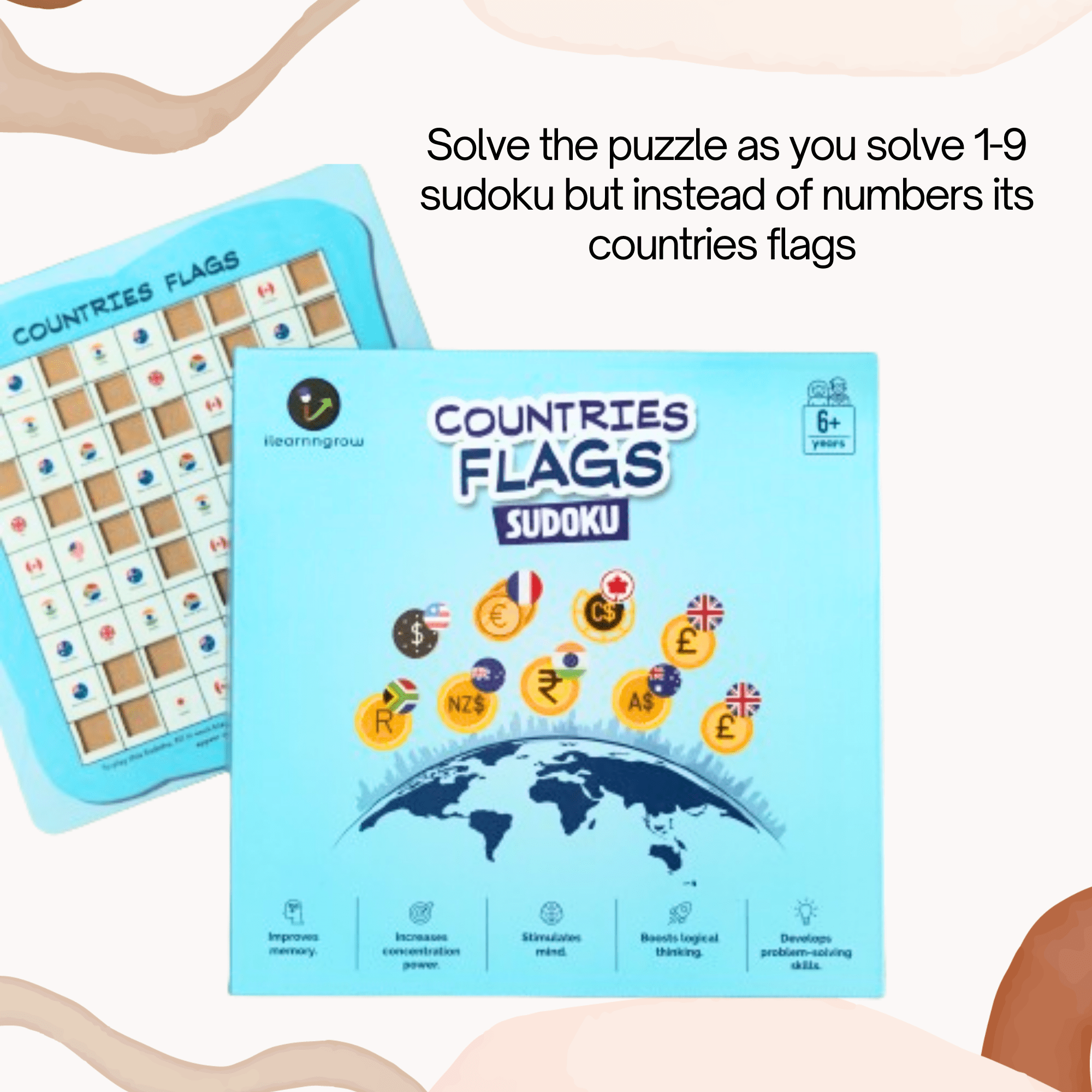 iLearnNgrow Countries Flag Sudoku - ILGSCF