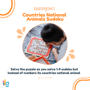 iLearnNgrow Countries National Animal Sudoku - ILGSCA