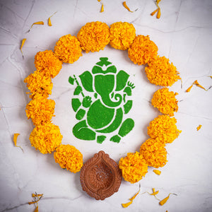iLearnNgrow Diwali DIY Rangoli Kit - Ganesh Ji - DIY Kits