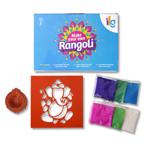 iLearnNgrow Diwali DIY Rangoli Kit - Ganesh Ji - DIY Kits