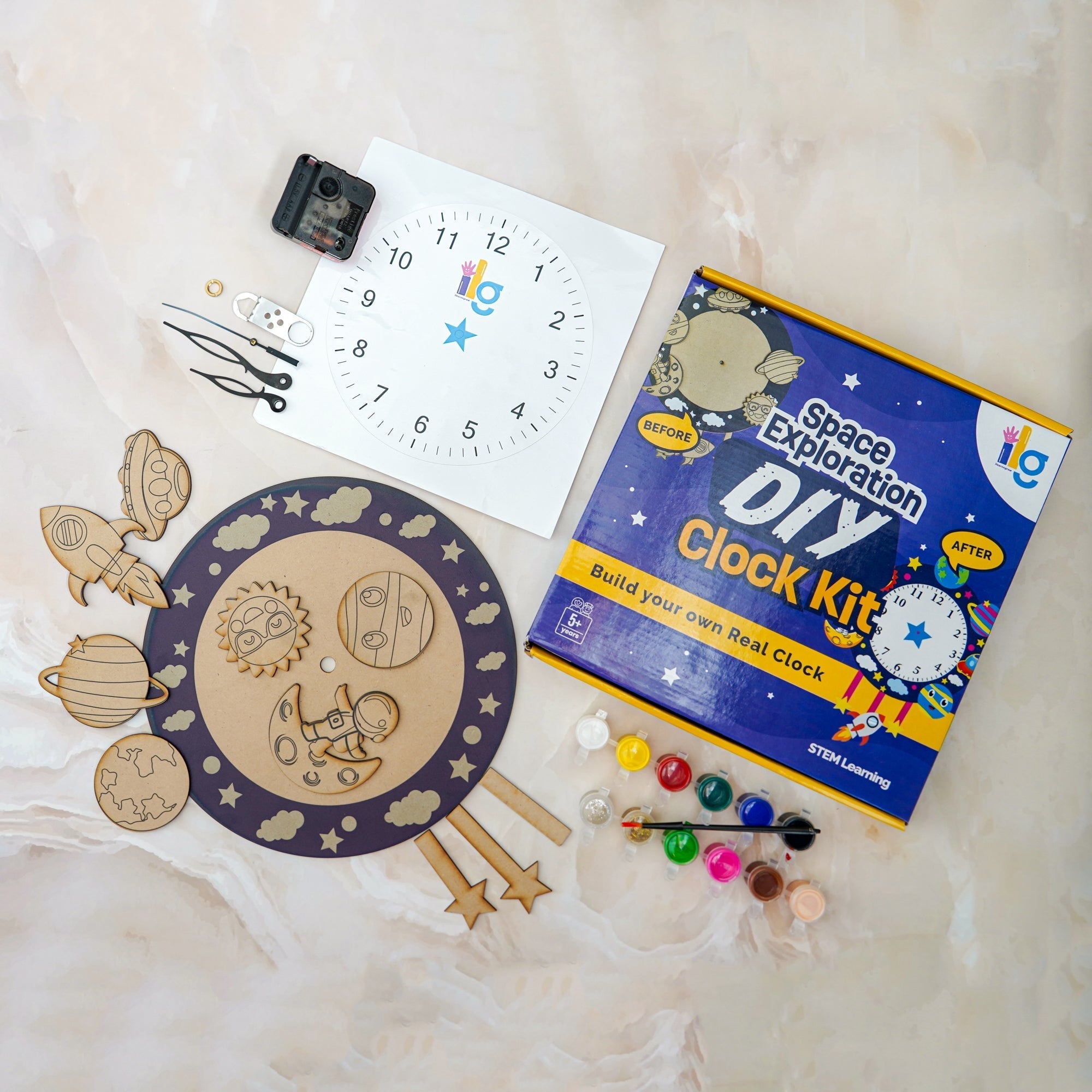 iLearnNgrow DIY Clock - ILGDIYCLOCK