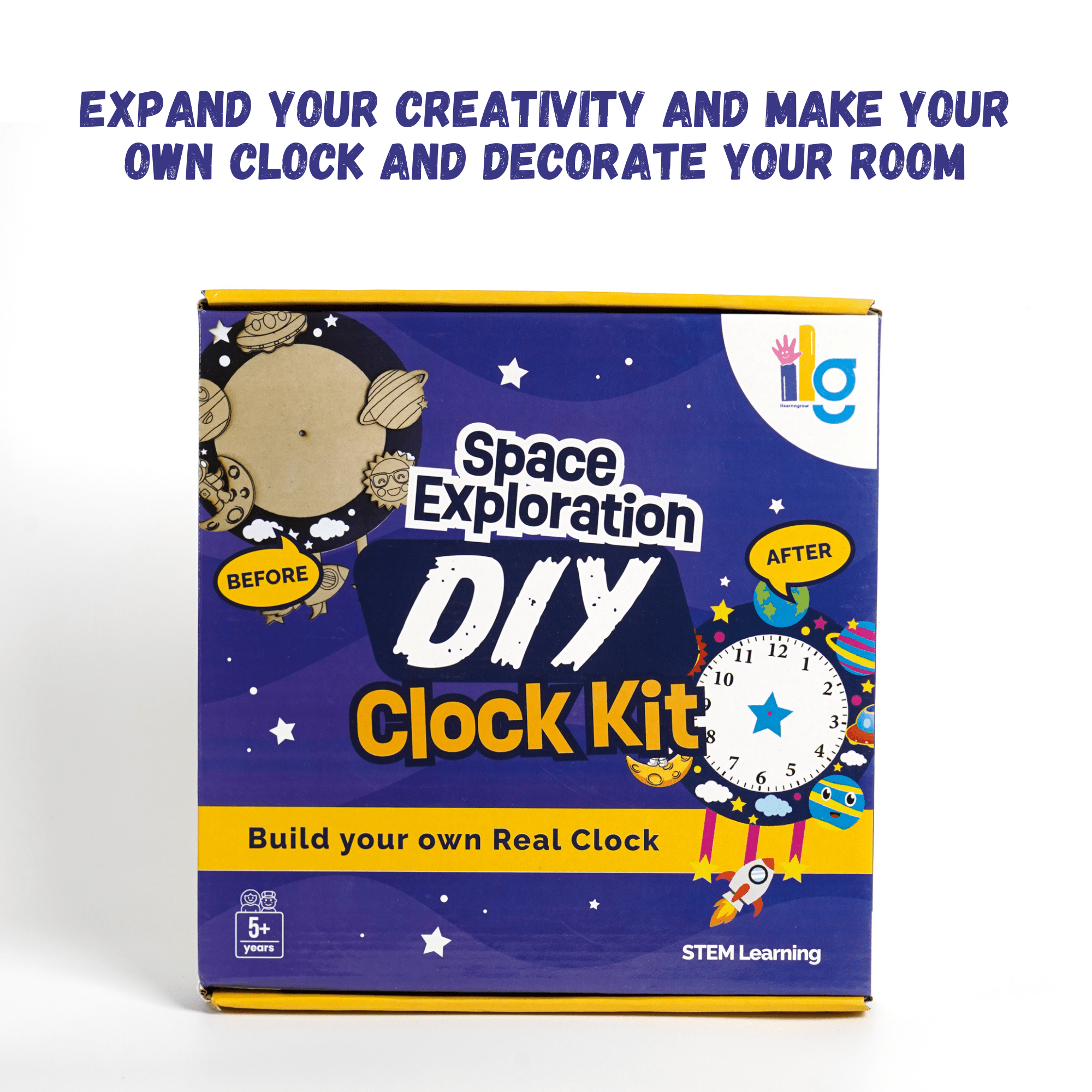 iLearnNgrow DIY Clock - ILGDIYCLOCK