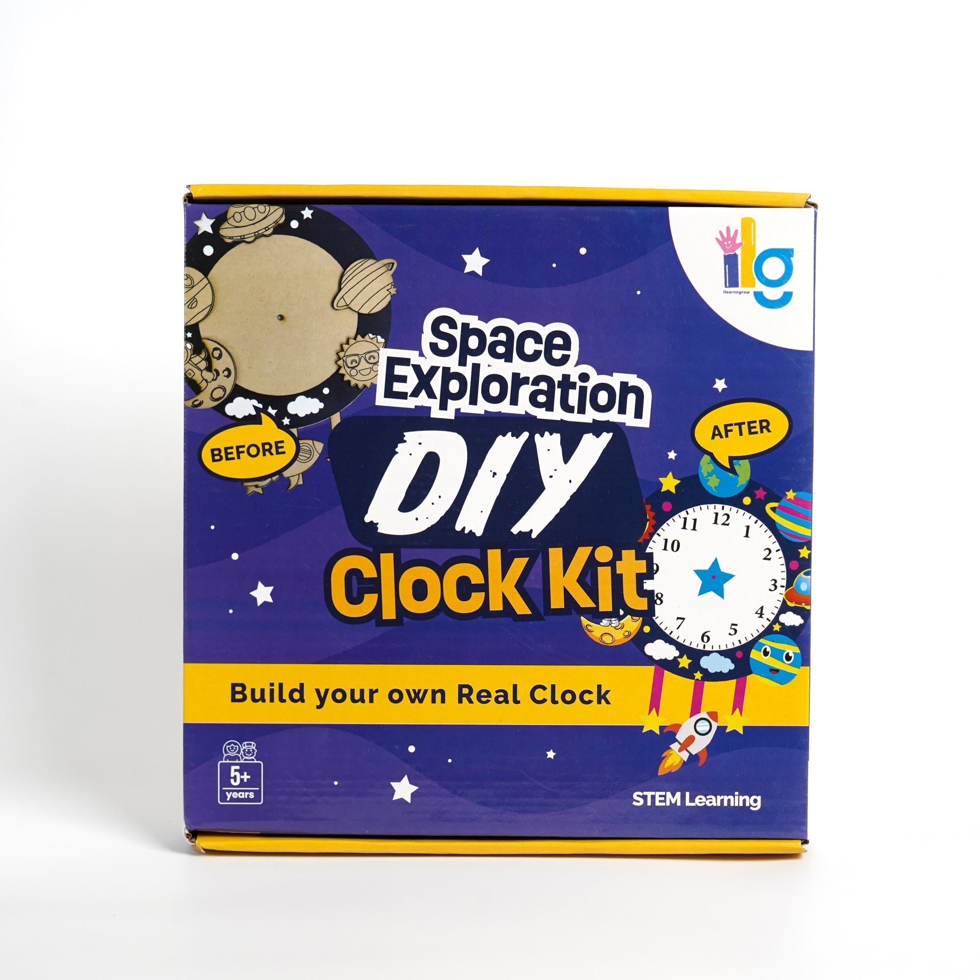 iLearnNgrow DIY Clock - ILGDIYCLOCK