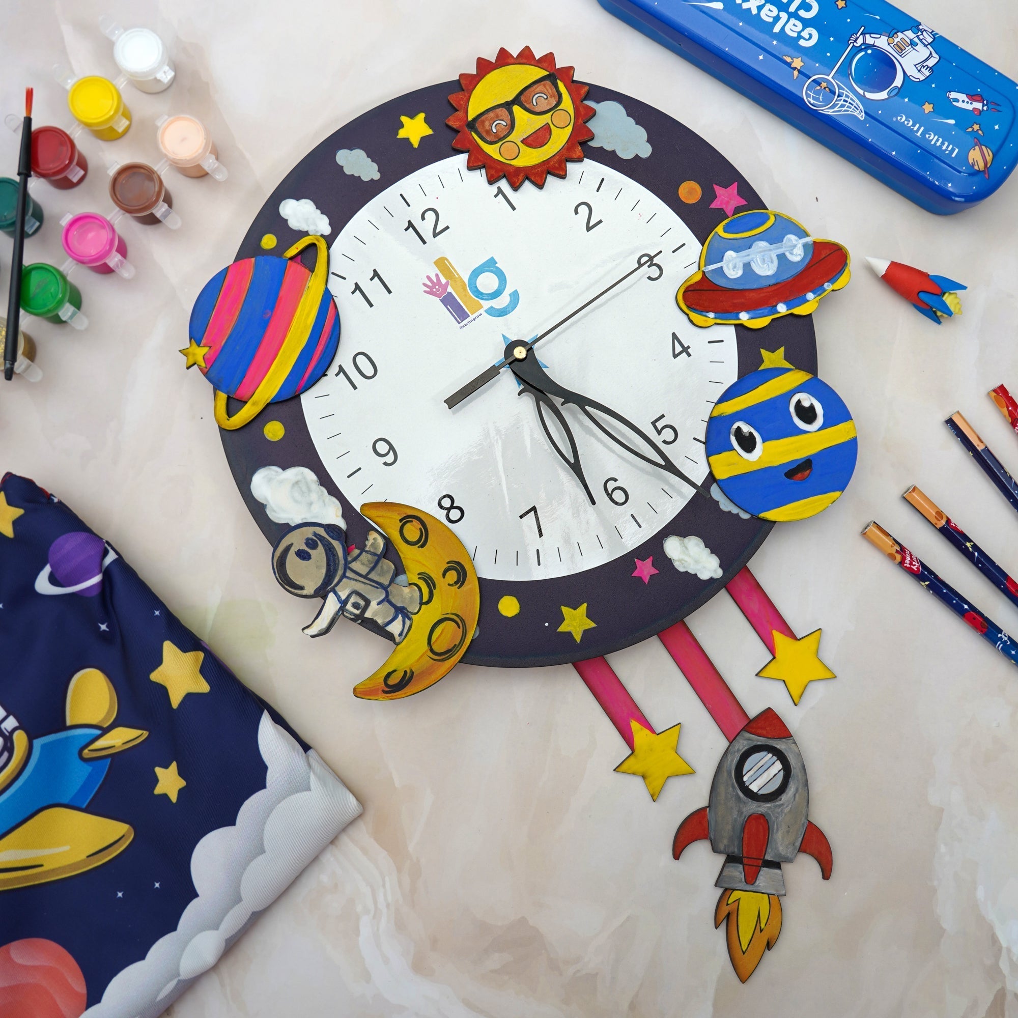 iLearnNgrow DIY Clock - ILGDIYCLOCK