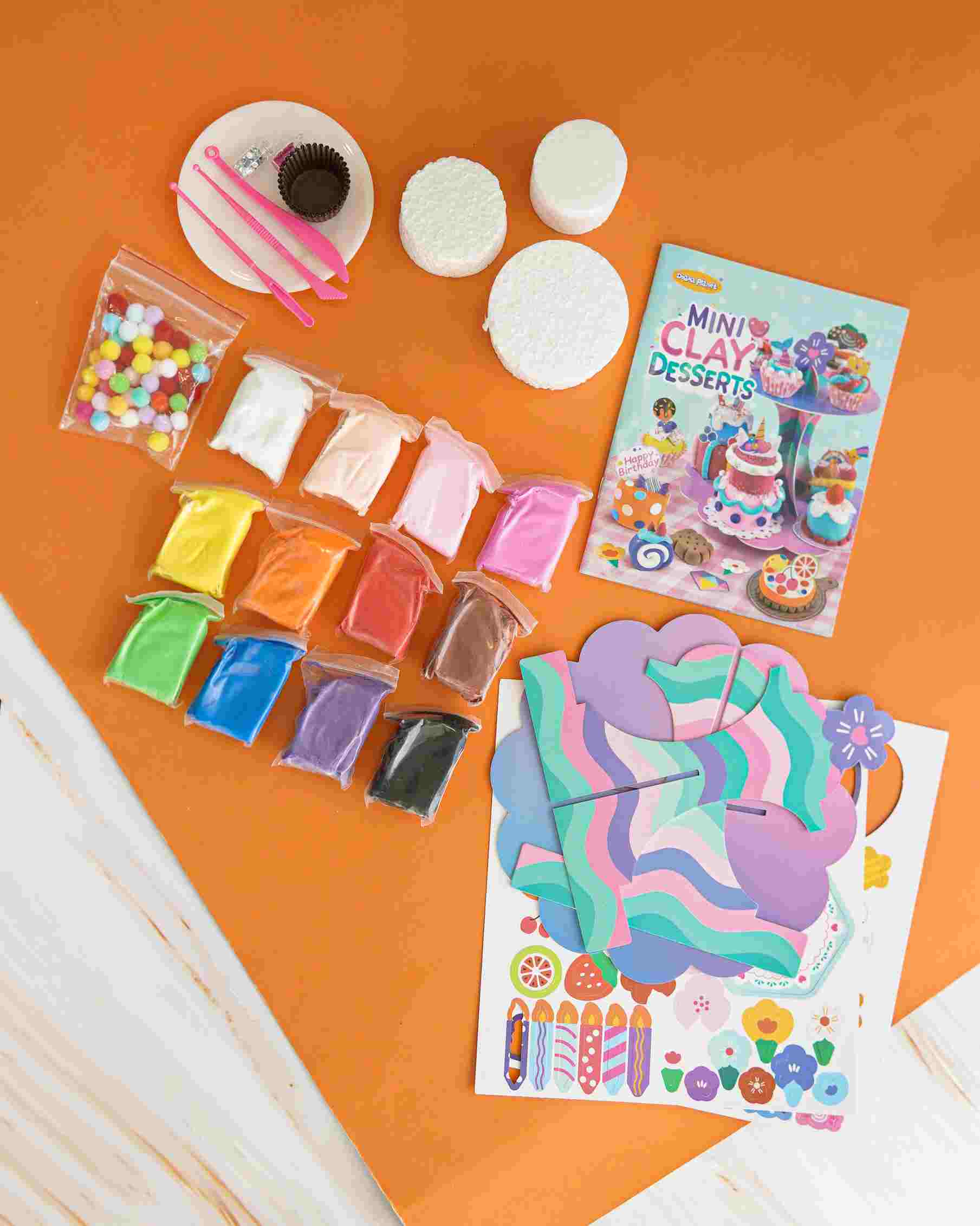 Ilearnngrow DIY Dessert Clay Making kit - ILGDIYDCK