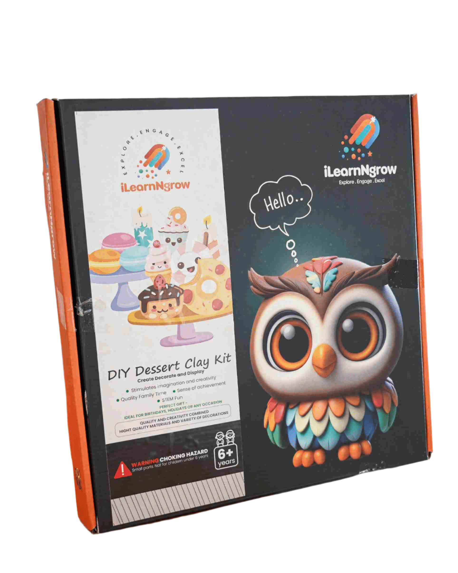 Ilearnngrow DIY Dessert Clay Making kit - ILGDIYDCK