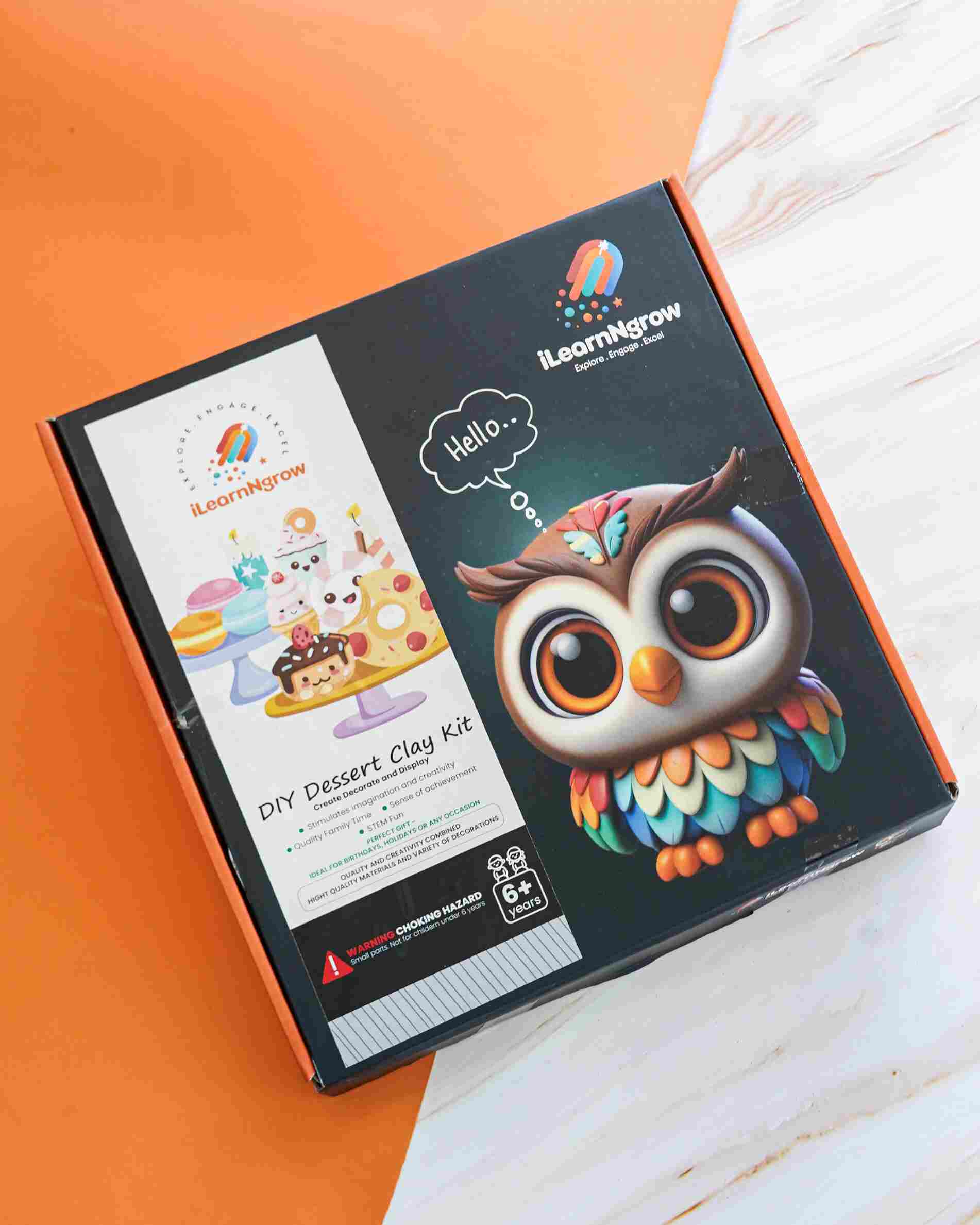 Ilearnngrow DIY Dessert Clay Making kit - ILGDIYDCK