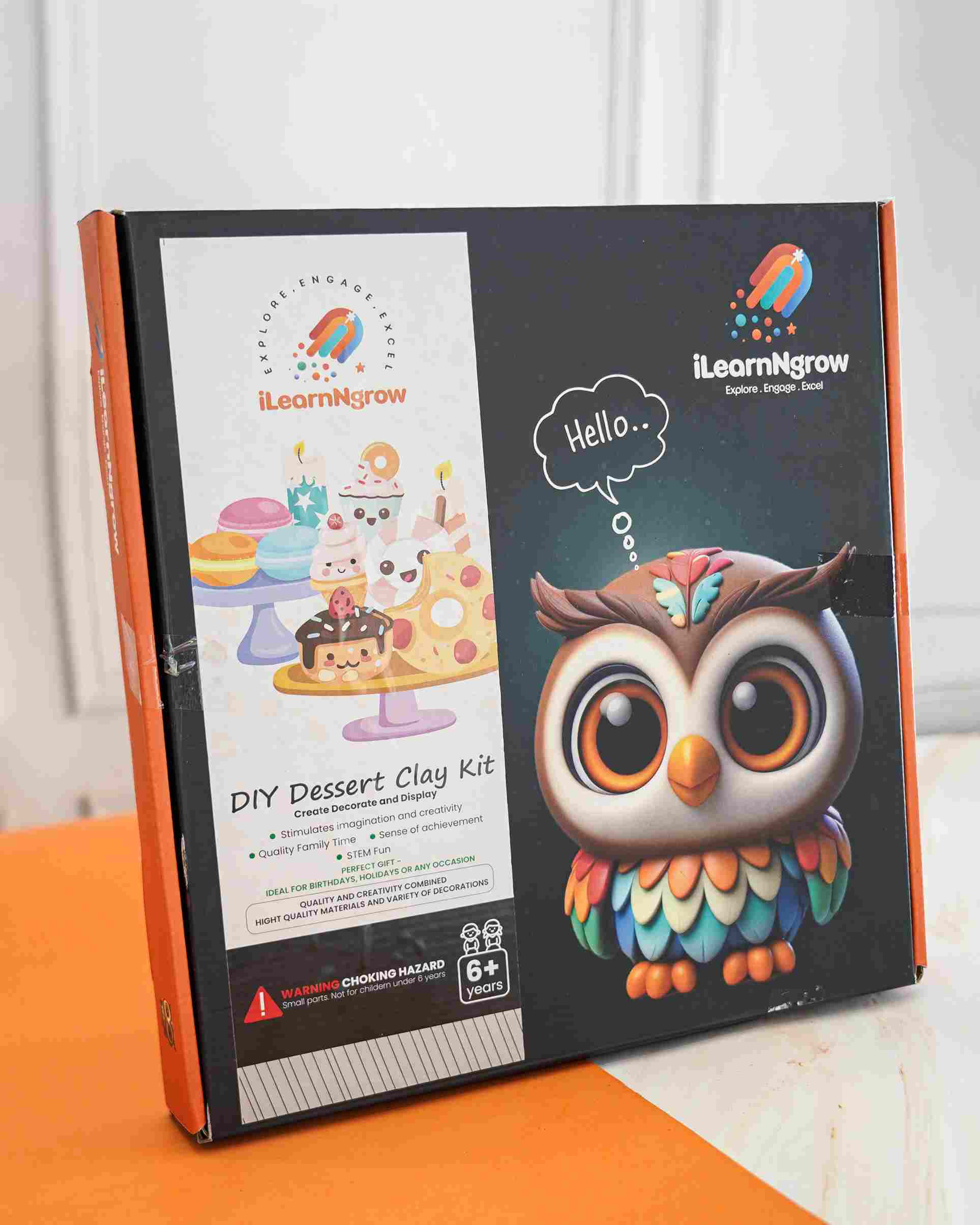 Ilearnngrow DIY Dessert Clay Making kit - ILGDIYDCK