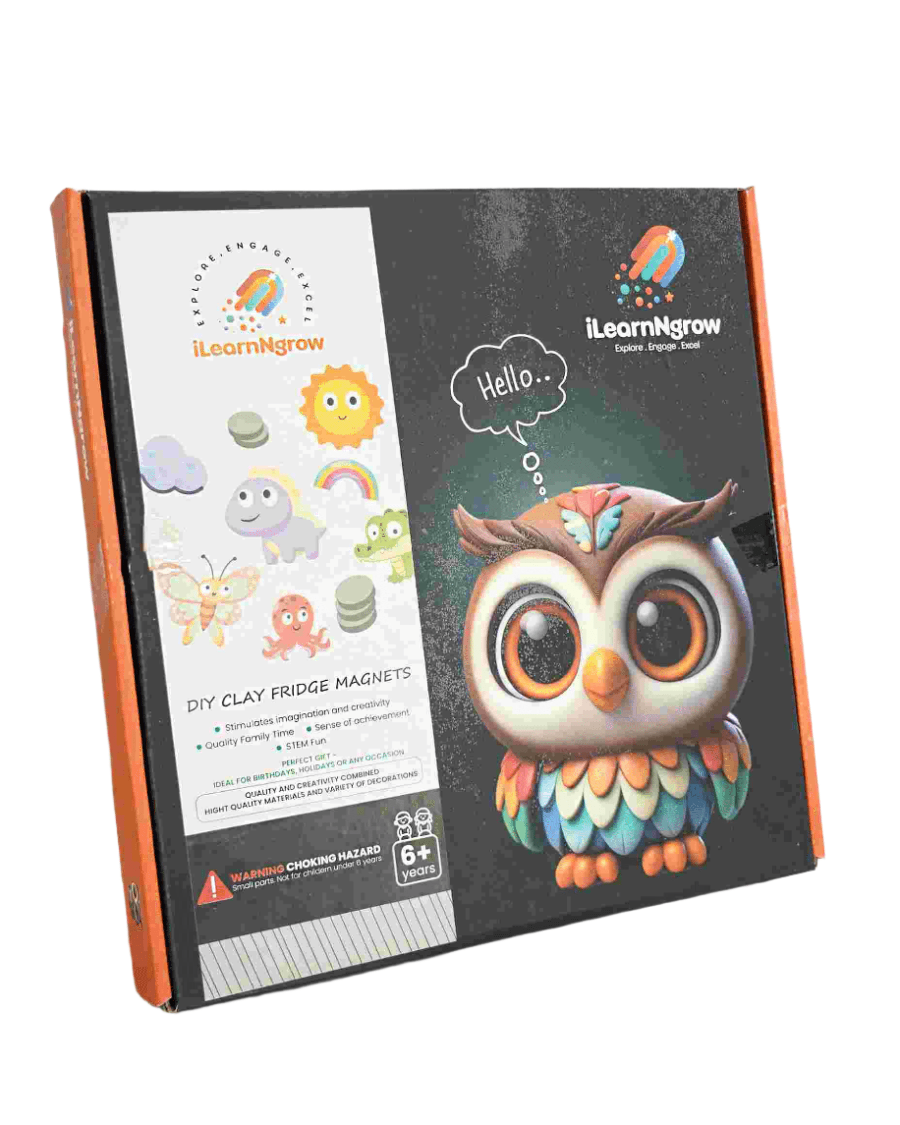 Ilearnngrow DIY Fridge Clay Magnet - ILGDIYFM