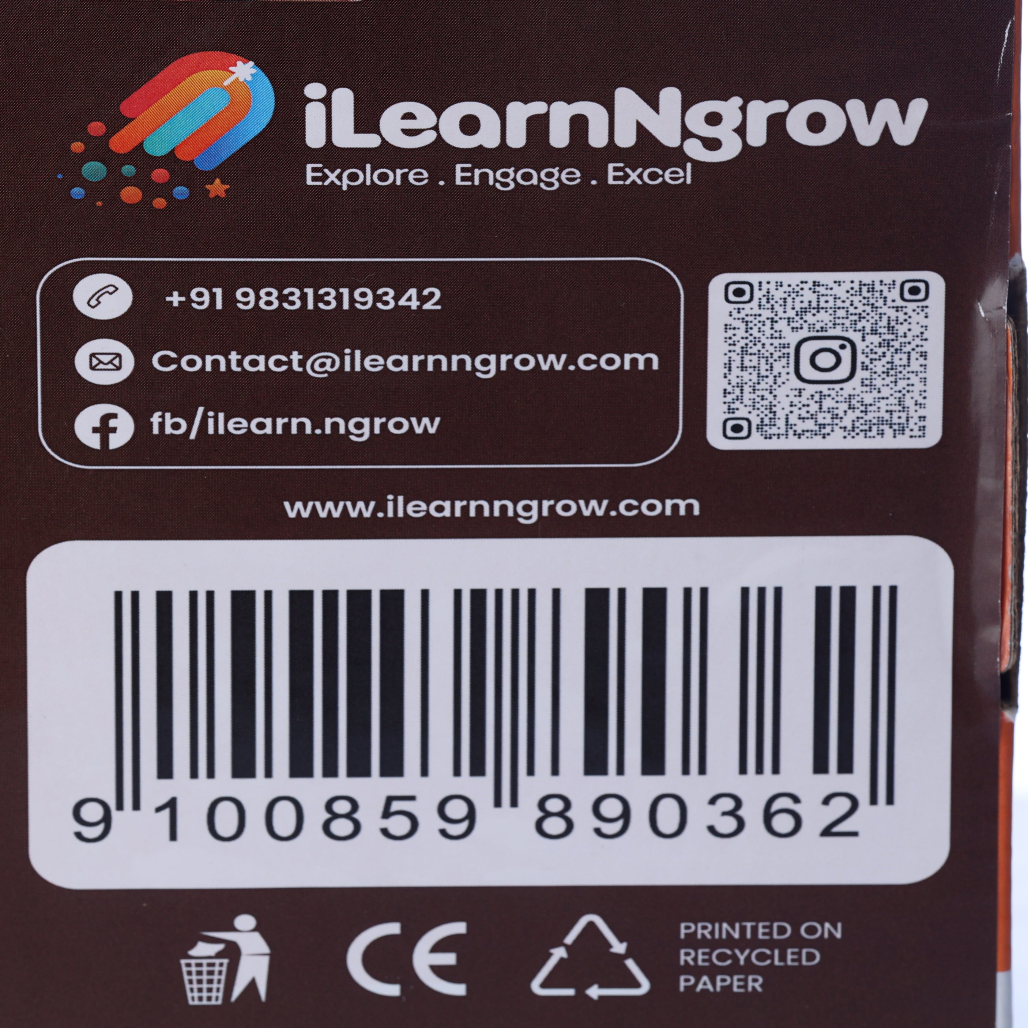 iLearnNgrow DIY Ganesh Ji Clay - ILGD021