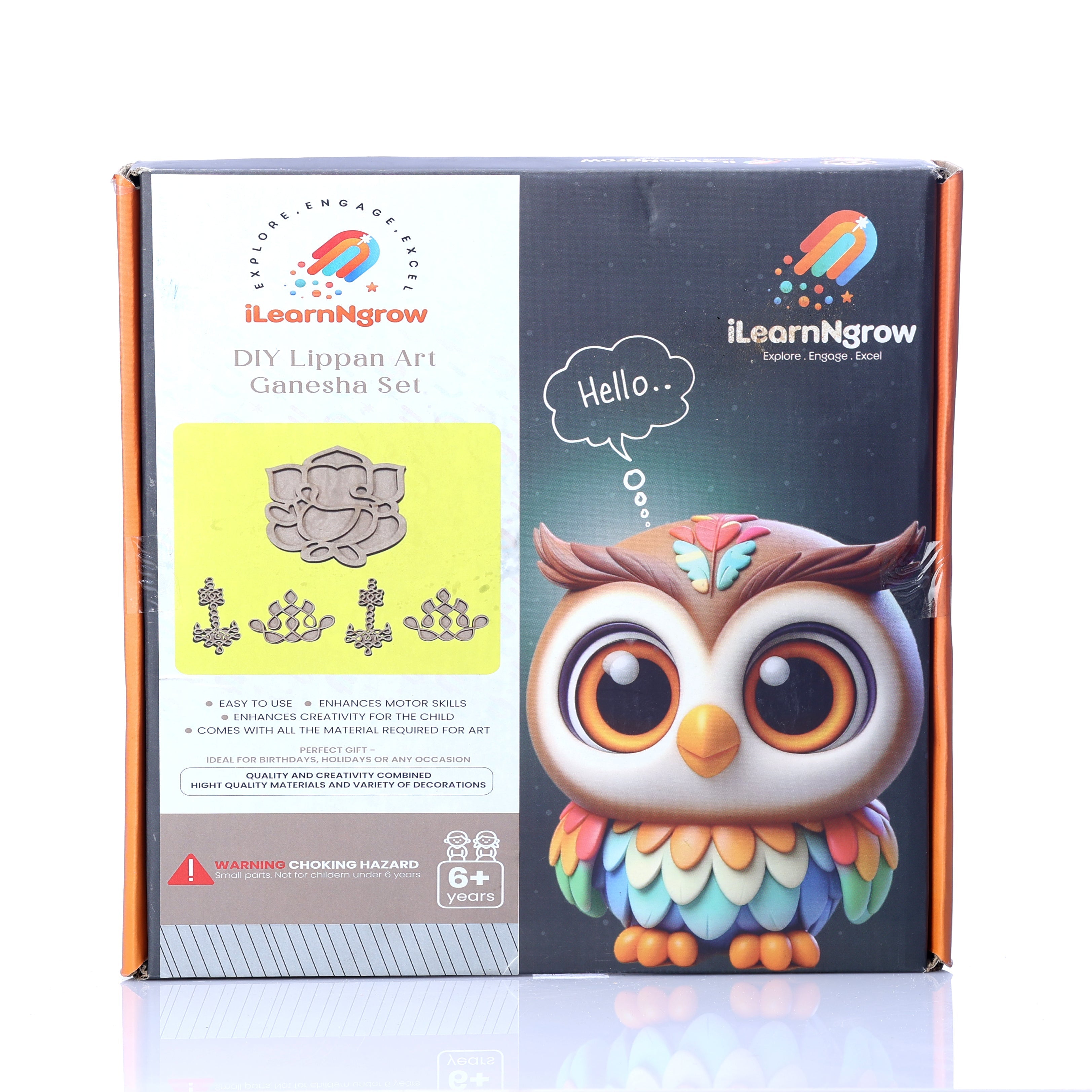 iLearnNgrow DIY Lippan Art Kit - ILGD024