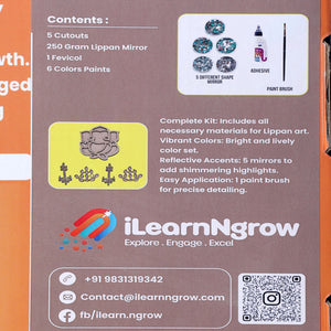 iLearnNgrow DIY Lippan Art Kit - ILGD024
