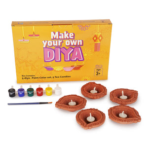 iLearnNgrow DIY - Paint and Decorate Your Own Diyas - Art & Craft