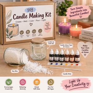 iLearnNgrow DIY Rainbow Candle - Art & Craft