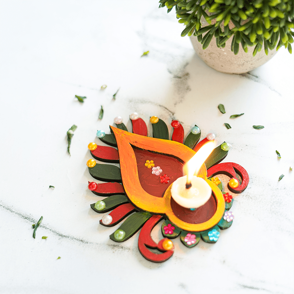 iLearnNgrow DIY Tea Light Candle Holders - ILGDWTLH