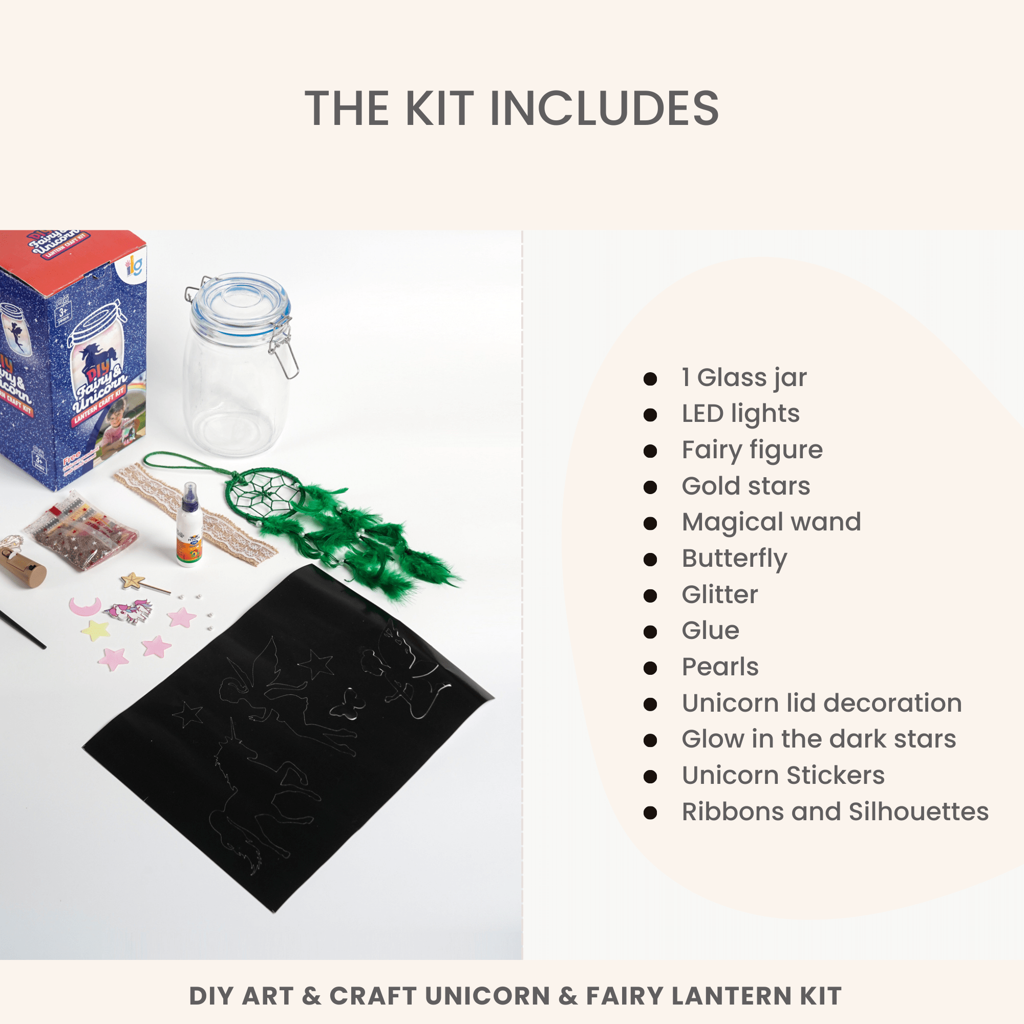 iLearnNgrow DIY Unicorn Lantern - ILGDIYFRUC