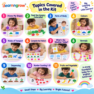 iLearnNgrow Early Childhood Learning Kit - Kids Stationery