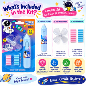 iLearnNGrow Electric Eraser Electric Eraser for Kids - Art & Stationery