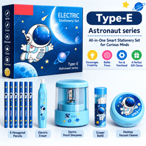 iLearnNGrow Electronic Stationery Kit Complete Electric Study & Desk Helper for Kids - Art & Stationery