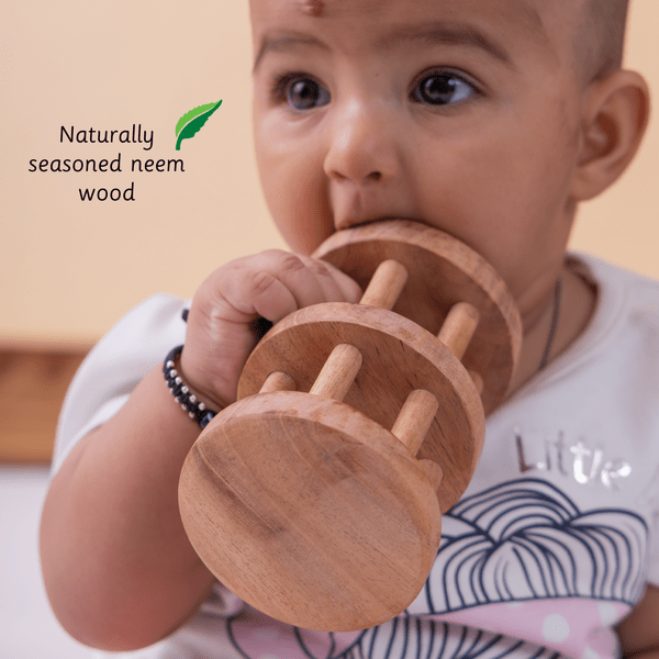 iLearnNgrow Elephant Face shaped Rattle - ARR038
