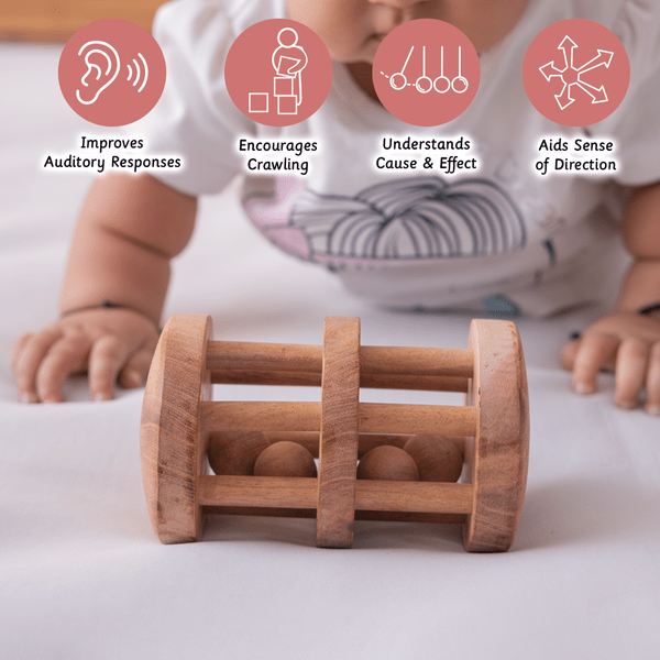 iLearnNgrow Elephant Face shaped Rattle - ARR038