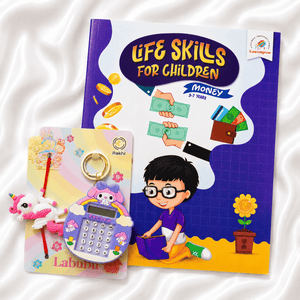 iLearnNGrow Financial Literacy Rakhi Combo | The Mom Store - Rakhi Combo
