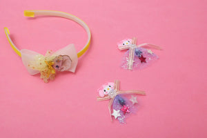 iLearnNGrow Frozen Hair Accessories Set (Yellow) - ilearnngrow Learning Solutions Pvt Ltd