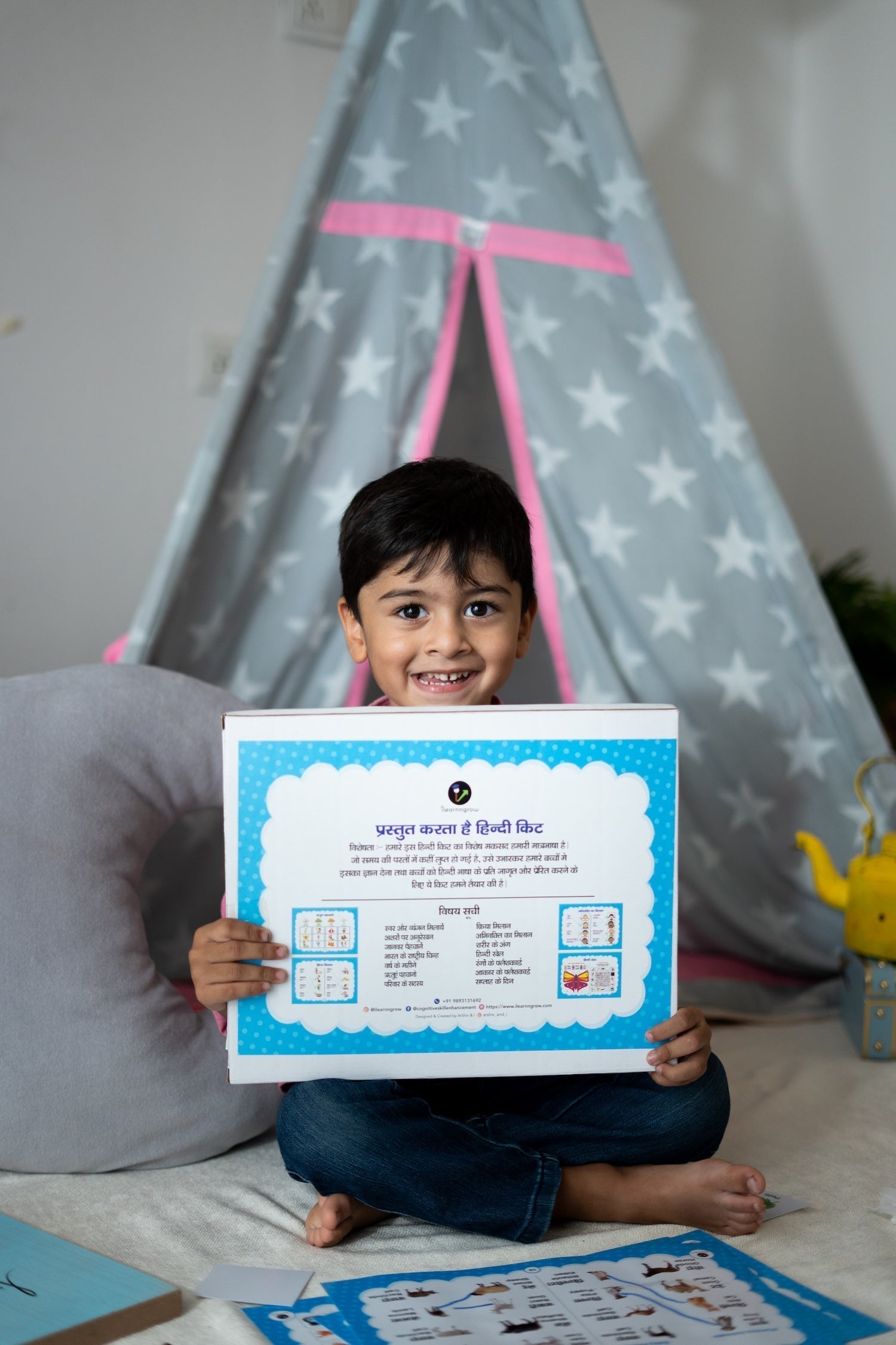 iLearnNgrow Hindi Kit - Making Hindi Learning Fun - ILGHK