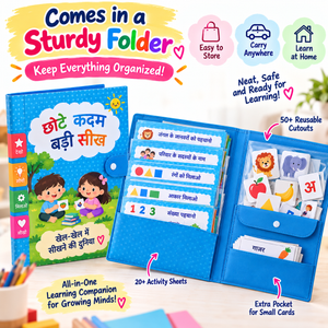 iLearnNgrow Hindi Kit- Making Hindi Learning Fun - Kids Stationery