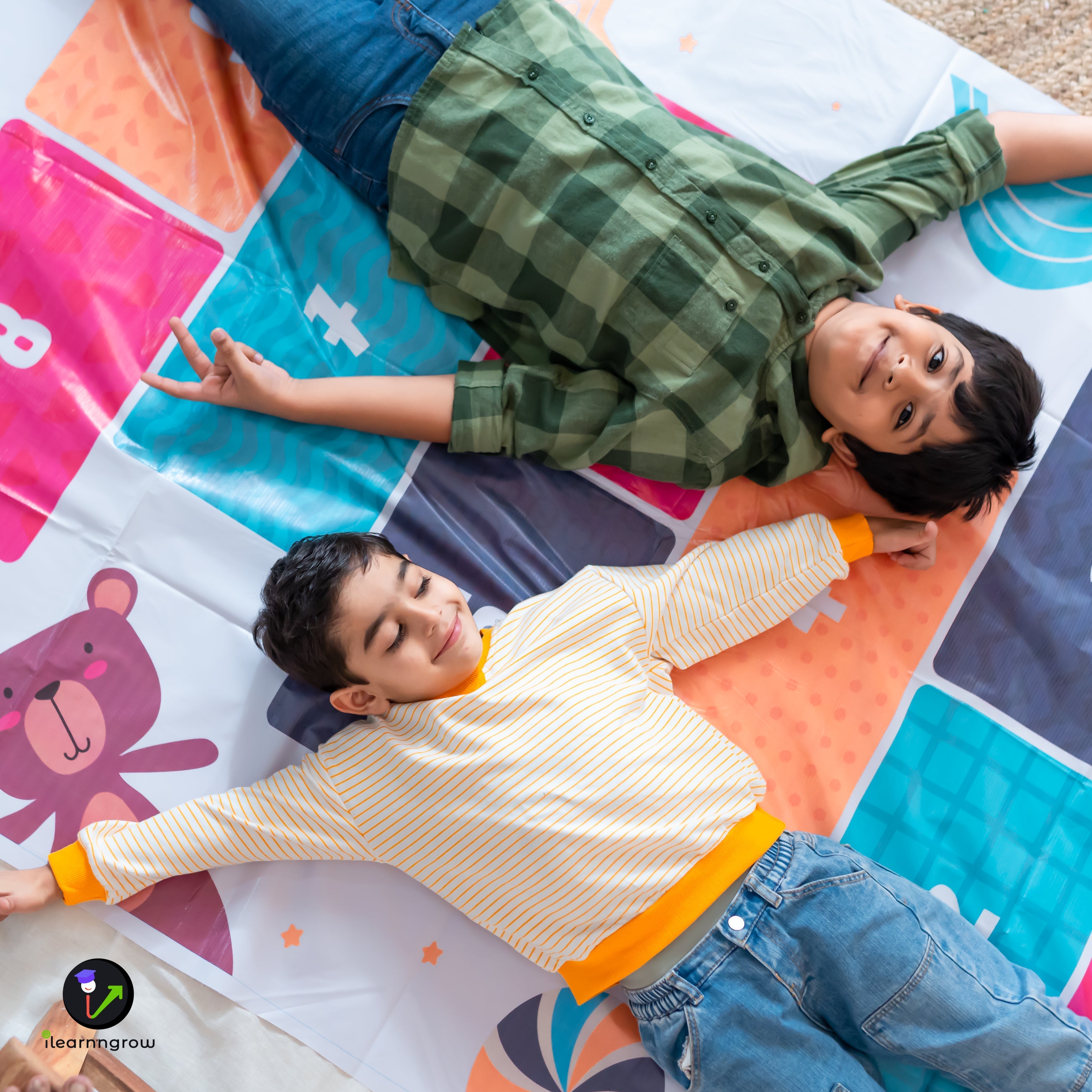 iLearnNgrow Hop Scotch Play Mat - ILGHSPM