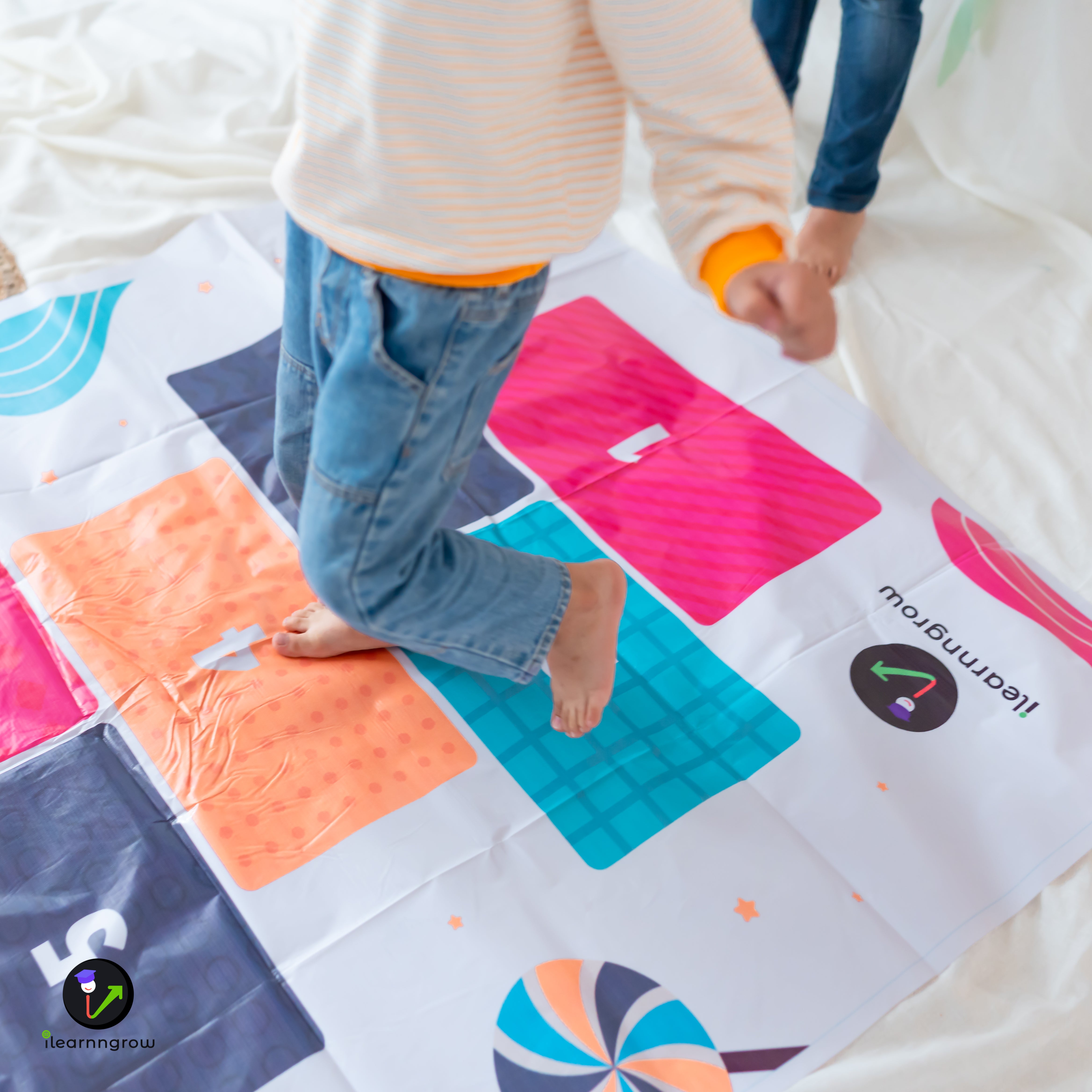 iLearnNgrow Hop Scotch Play Mat - ILGHSPM