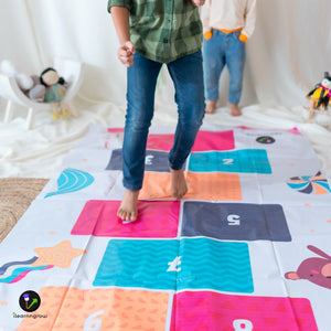 iLearnNgrow Hop Scotch Play Mat - ILGHSPM