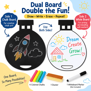 iLearnNgrow Hot Air Baloon Black Board - Art & Craft