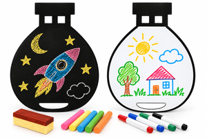 iLearnNgrow Hot Air Baloon Black Board - Art & Craft