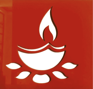 iLearnNgrow ilearnngrow Diwali DIY Rangoli Kit - Diya - DIY Kits