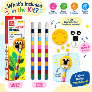 iLearnNGrow Lego Pencil Fun & Creative Pencil for Kids - Art & Stationery