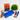 iLearnNGrow Lego Rakhi Hamper Creative Gift Basket with Lego Frame, Pencil, Cutlery Set, Sharpener & Rakhi - Rakhi Gifts