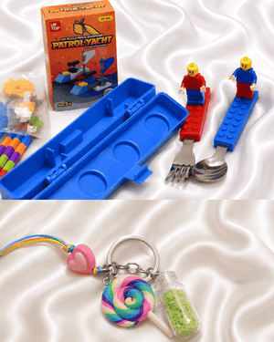 iLearnNGrow Lego Rakhi Hamper | The Mom Store - Rakhi Hamper