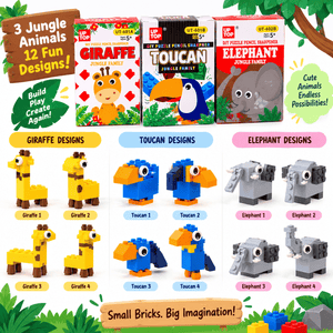 iLearnNGrow Lego Sharpener Fun Pencil Sharpener for Kids - Art & Stationery