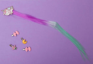 iLearnNGrow Mini Unicorn Hair Extension – Colorful Clip‑On Hair Accessory for Kids - ilearnngrow Learning Solutions Pvt Ltd