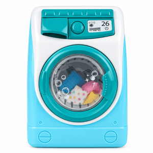 iLearnNGrow Mini Washing Machine Toy Realistic Kids Washing Machine Playset - Kids Toys