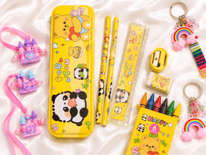 iLearnNGrow Panda Stationery Rakhi Combo | The Mom Store - Stationery Rakhi Combo