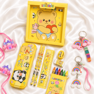 iLearnNGrow Panda Stationery Rakhi Combo | The Mom Store - Stationery Rakhi Combo