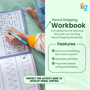 iLearnNgrow Pencil gripping Workbook - ILGPCW