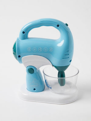 iLearnNGrow Pretend Play Hand Blender Mixer Toy for Kids | Light & Sound Kitchen Appliance Set with Rotating Beater | Role Play Cooking Toy for Boys & Girls 3+ Years - Pretend Play Toys