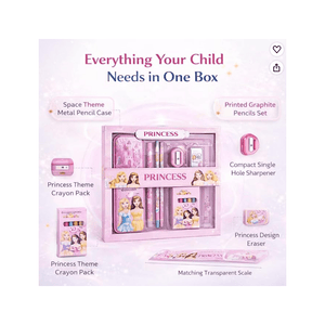 iLearnNGrow Princess Stationery Rakhi Combo | The Mom Store - Stationery Rakhi Combo